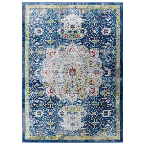 Navy Varetyr Power-Loomed Rug