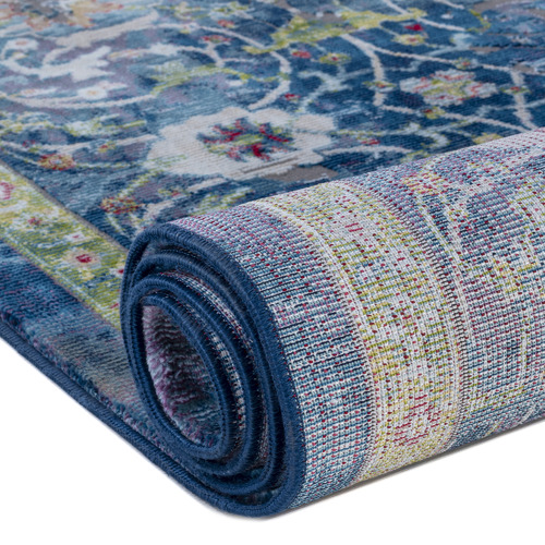 Navy Varetyr Power-Loomed Rug