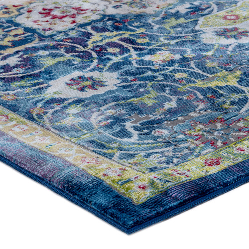 Navy Varetyr Power-Loomed Rug