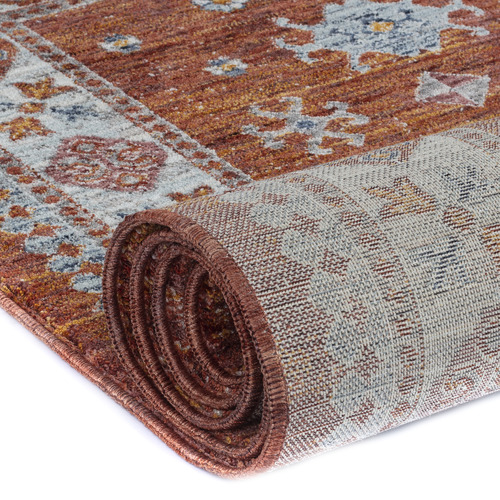 Red Loki Power-Loomed Rug