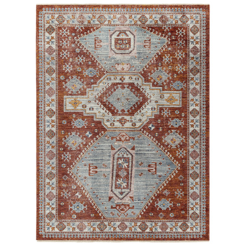 Red Loki Power-Loomed Rug