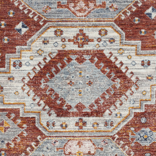Red Loki Power-Loomed Rug