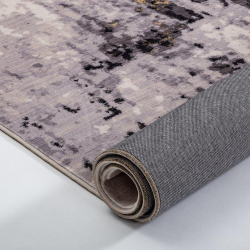 Ivory Grey Conroy Rug | Temple & Webster