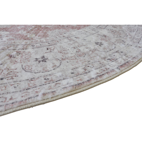 Old Rose Benita Round Rug