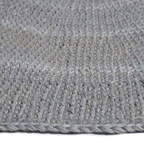 Silver & Grey Welsh Power-Loomed Rug
