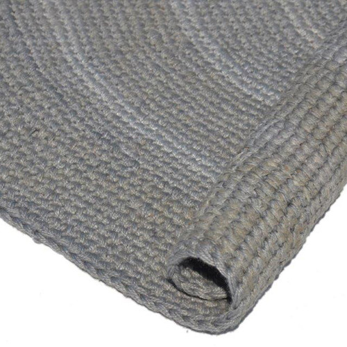 Silver & Grey Welsh Power-Loomed Rug