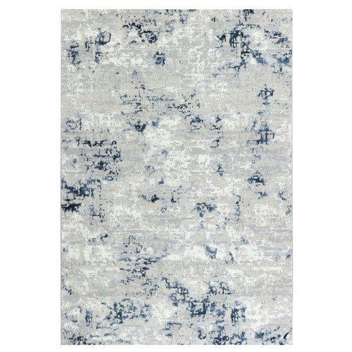 Blue Zahn Power-Loomed Rug