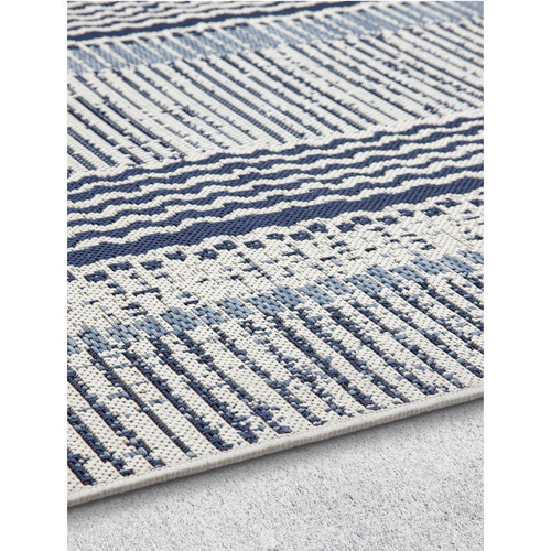 Azure Prisma Stripe Rug