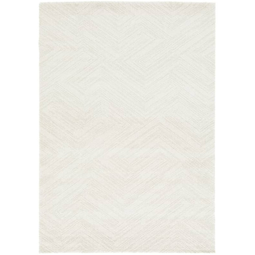 Sand-Geometric-Power-Loomed-Rug