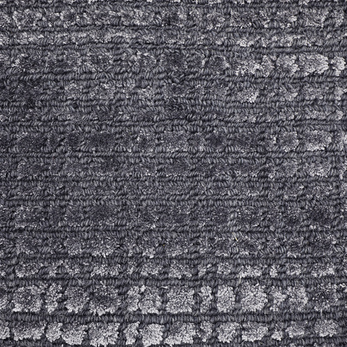 Smoke Lovisa Power-Loomed Wool & Viscose Rug