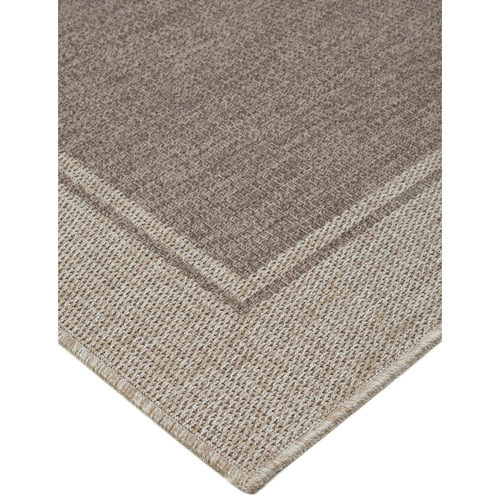 Dark Stone Aubriella Flat-Woven Indoor/Outdoor Rug