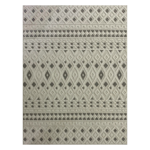 Grey Elysees Indoor/Outdoor Rug