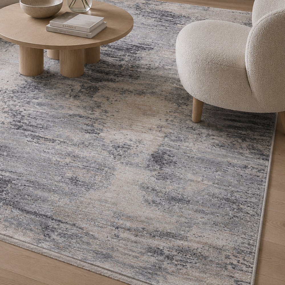 Nikos Abstract  Rug