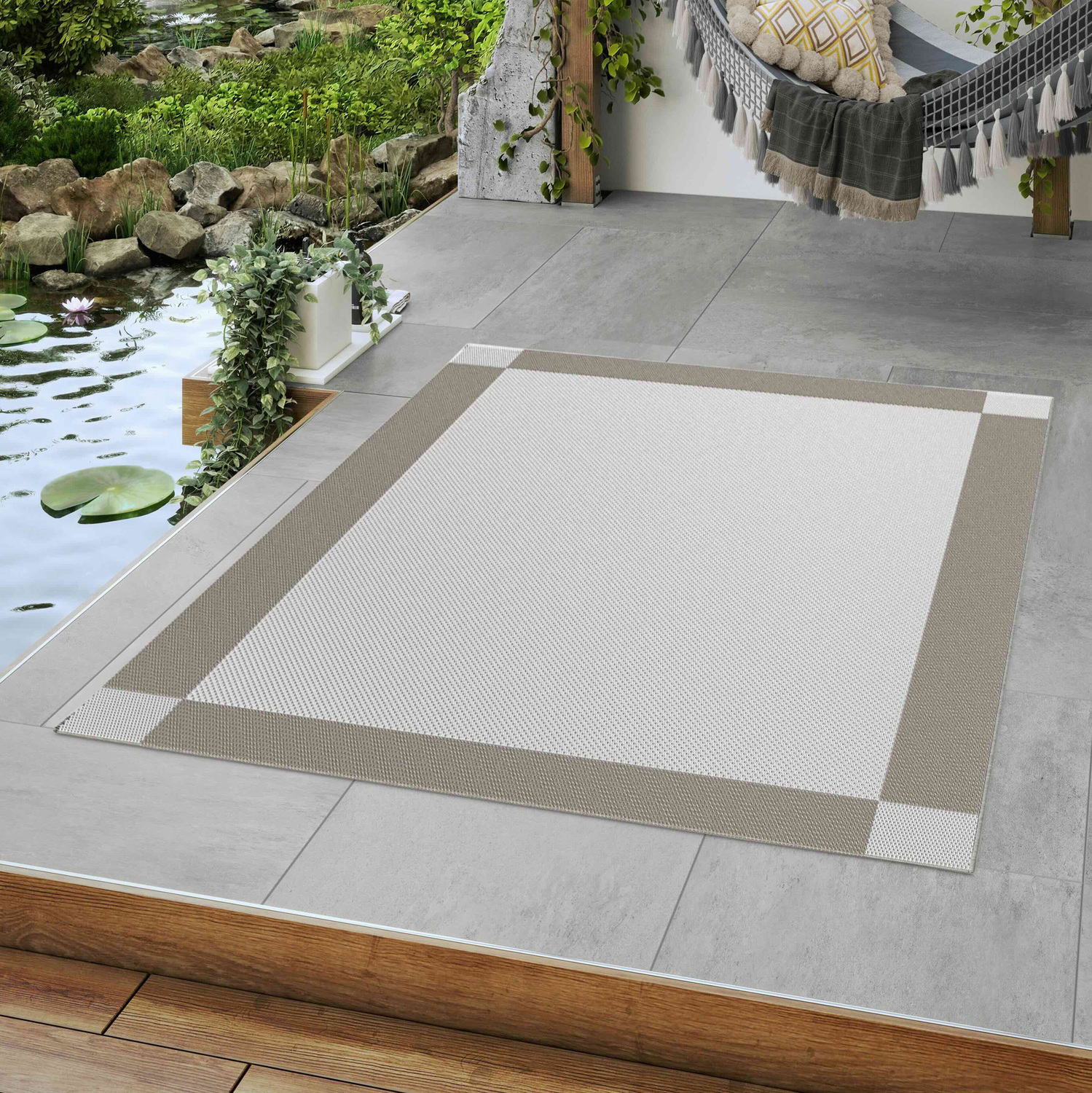 Grey Verandah Rug