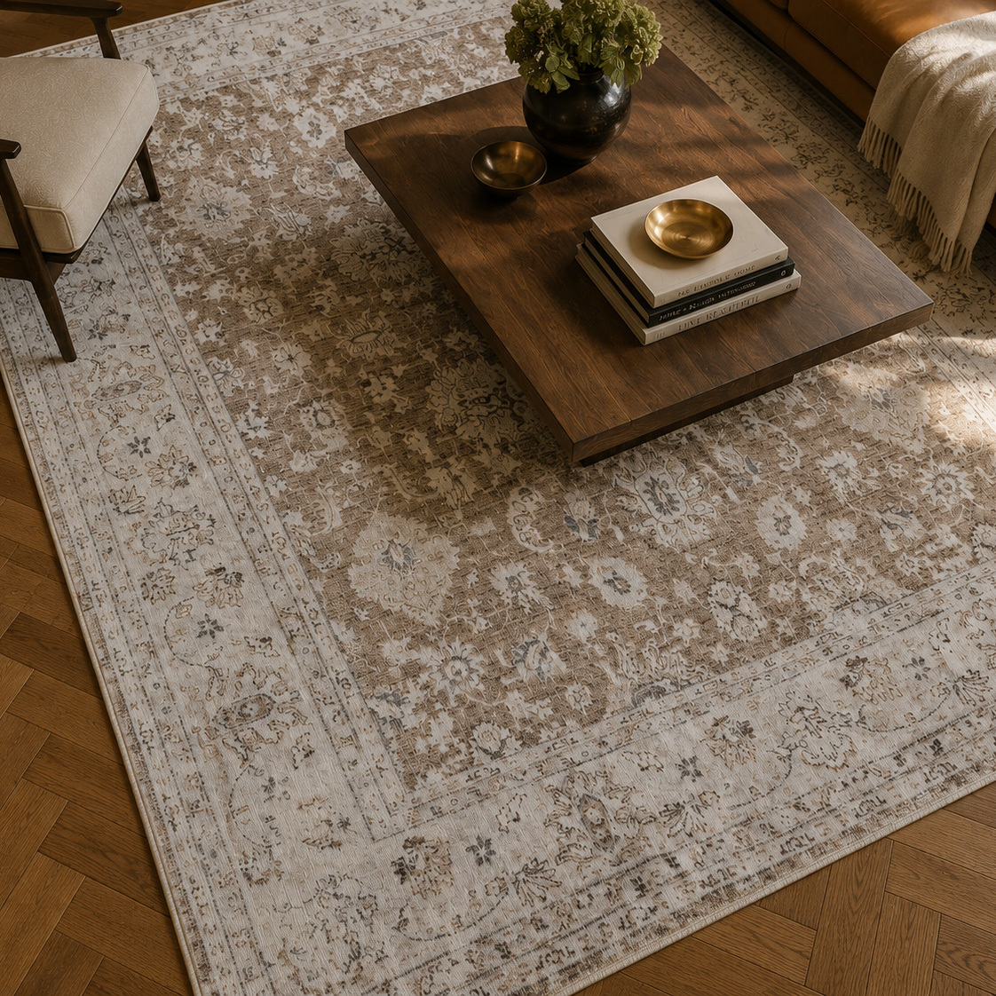 Dark Stone Monaco Rug
