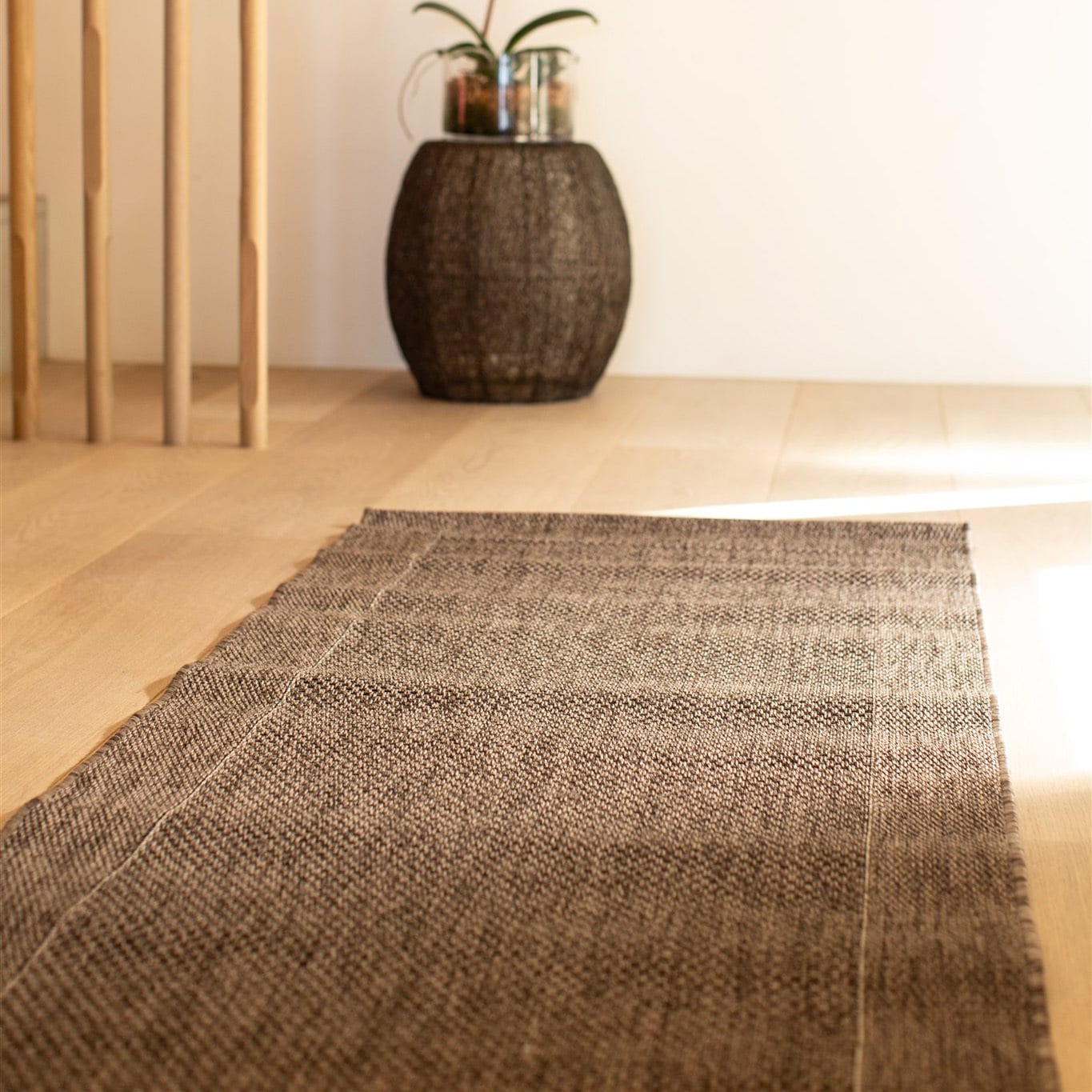 Charcoal Verandah Rug