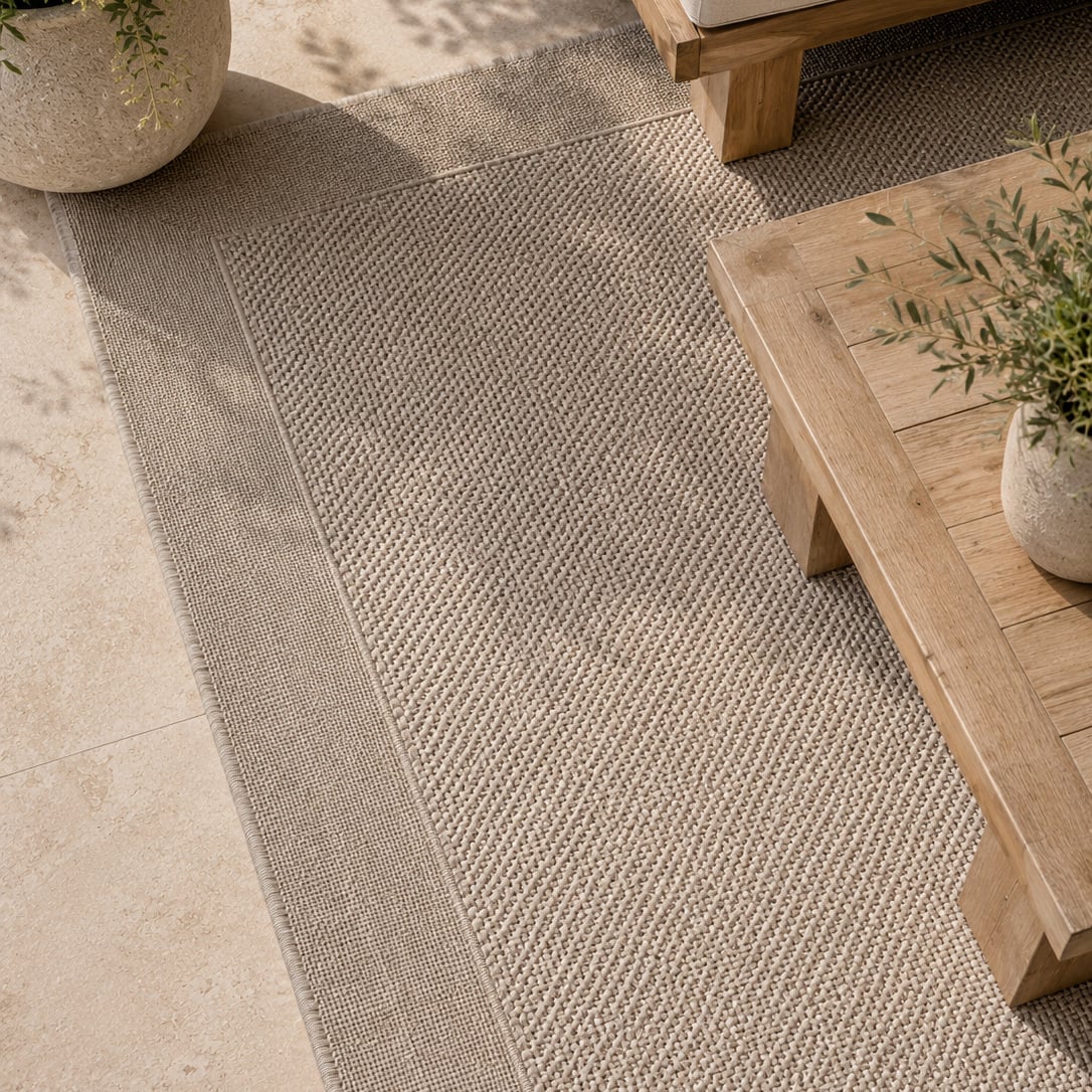 Brown Rope Verandah Rug