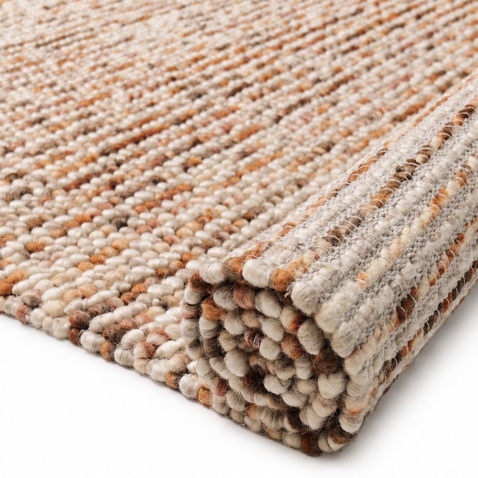 Crownmere Hand-Woven Wool & Cotton Rug