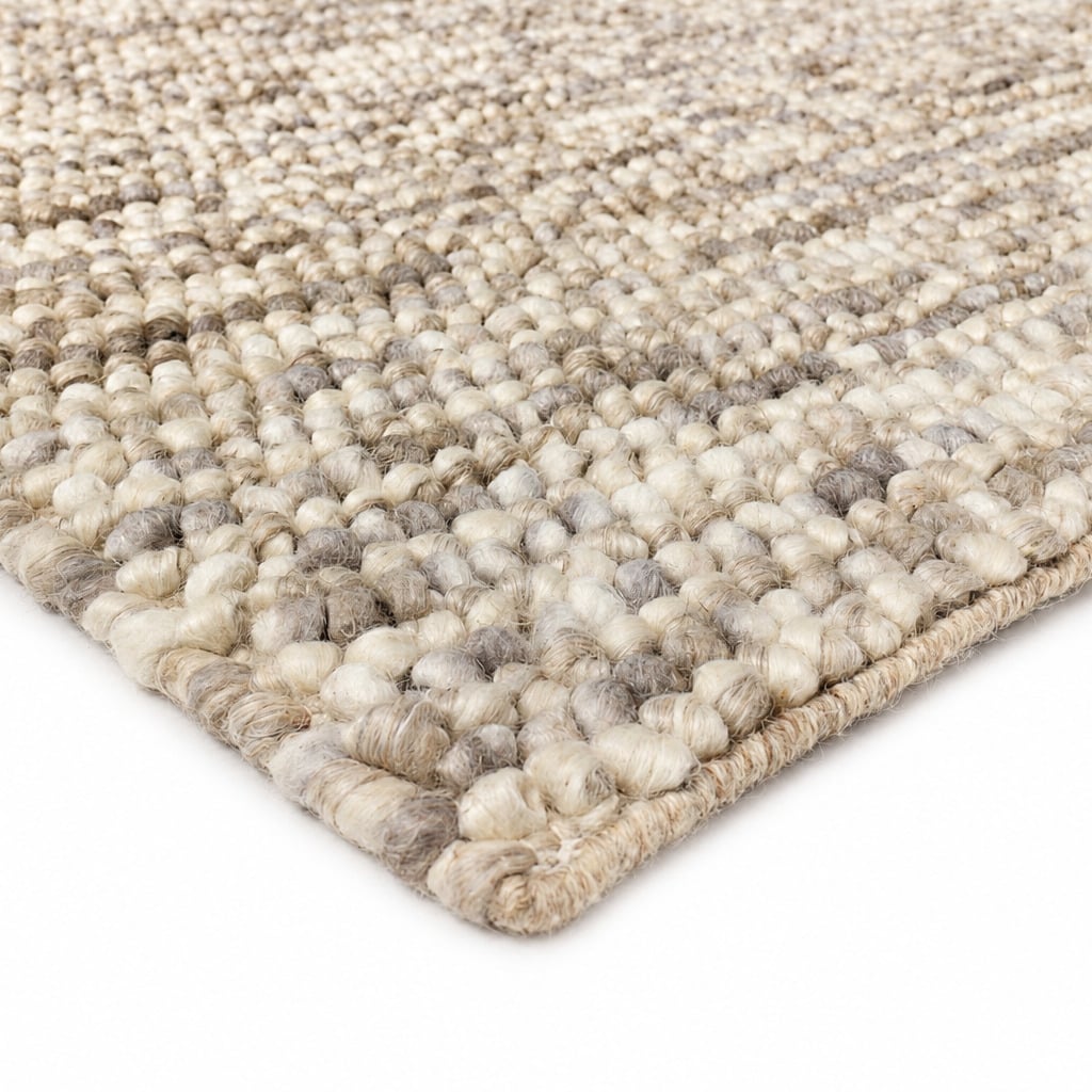 Crownmere Hand-Woven Wool & Cotton Rug