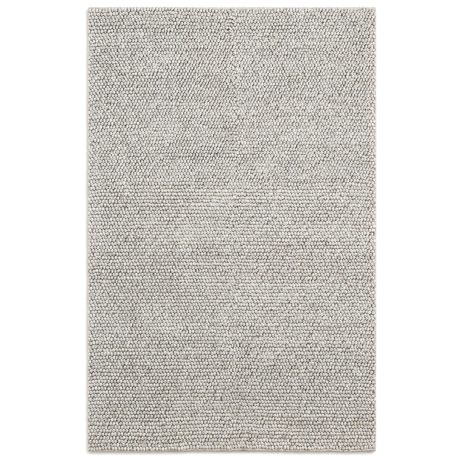 Silver Crownmere Wool & Cotton Rug