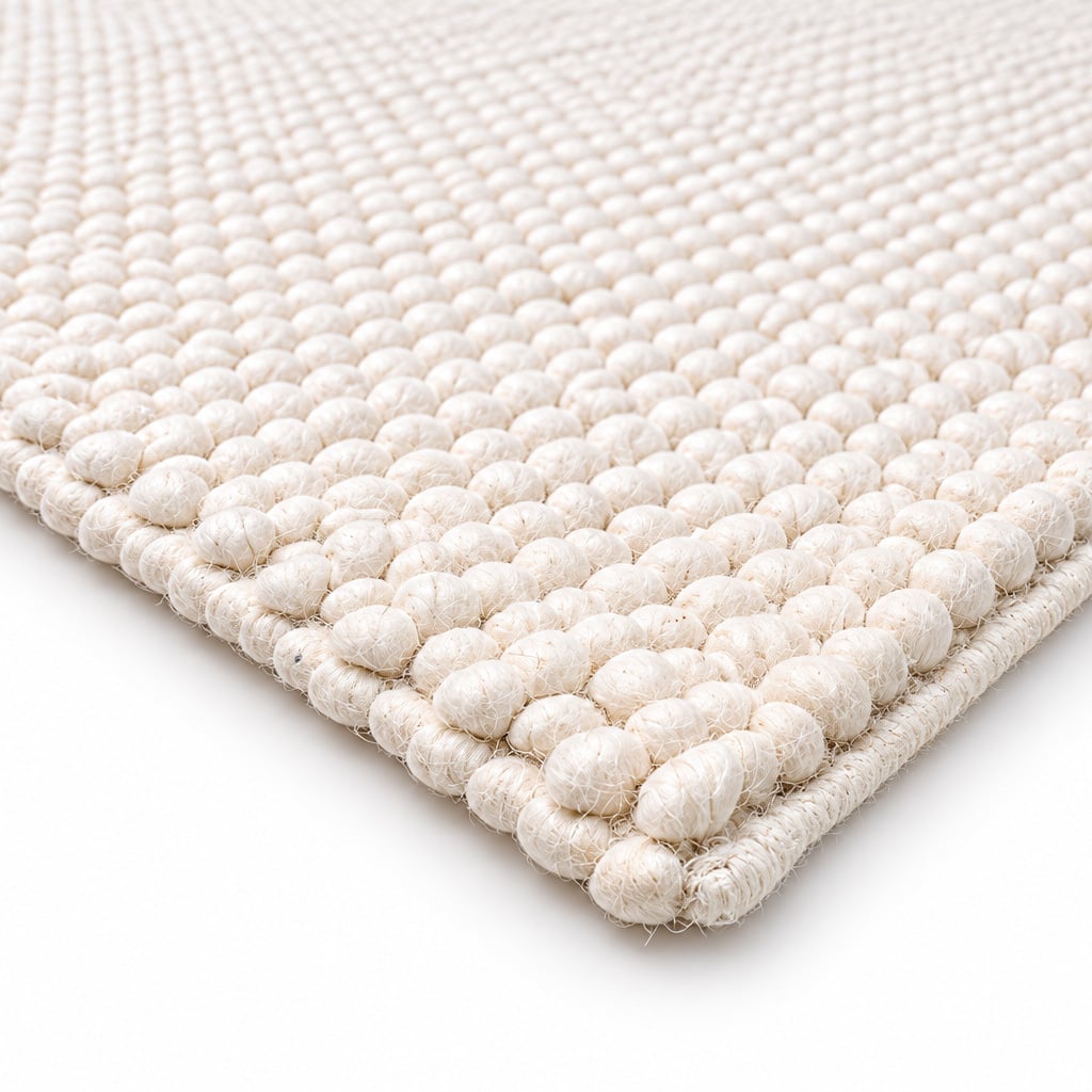 Crownmere Hand-Woven Wool & Cotton Rug