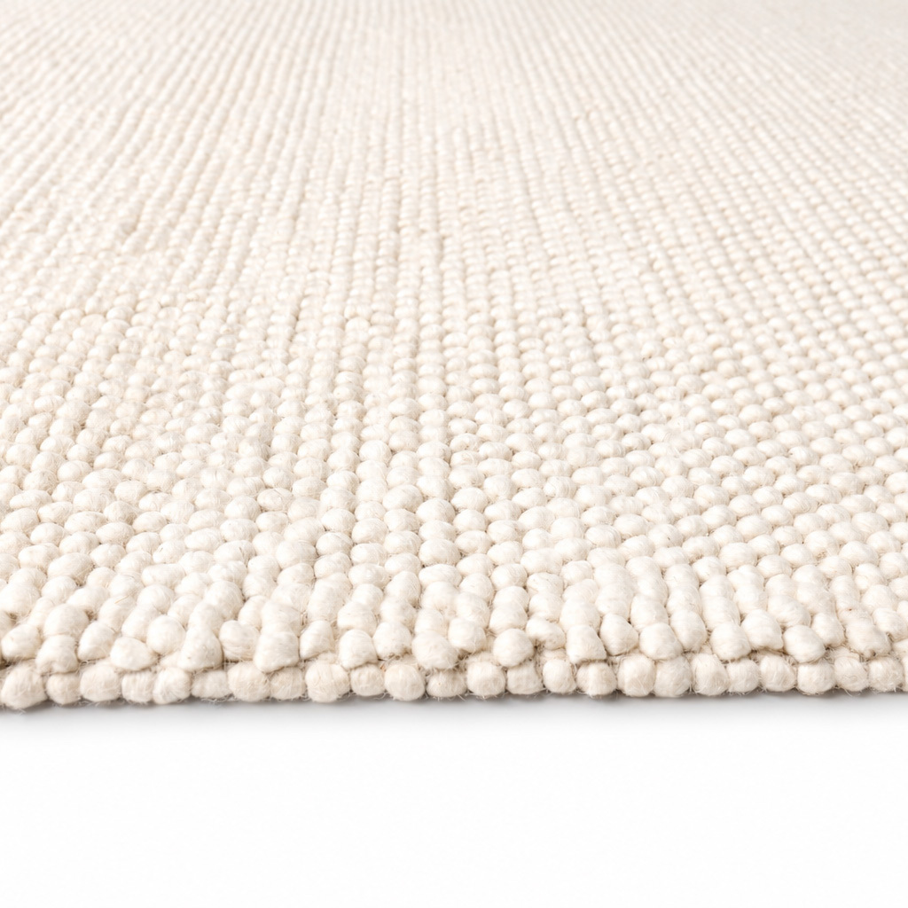 Crownmere Hand-Woven Wool & Cotton Rug