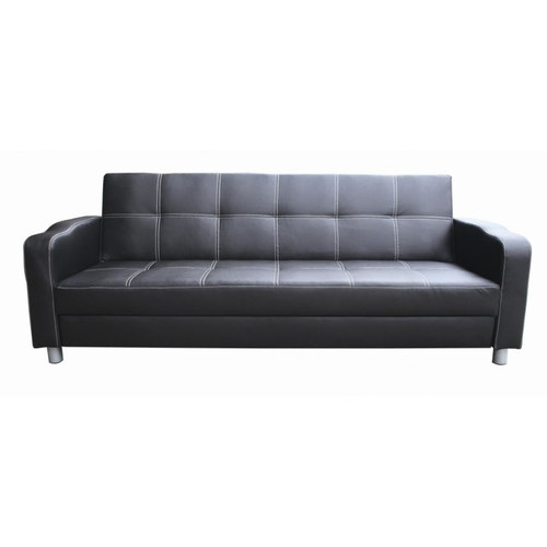 Rawson Co Pu Leather Sofa And Bed, Leather Futon Couch Bed