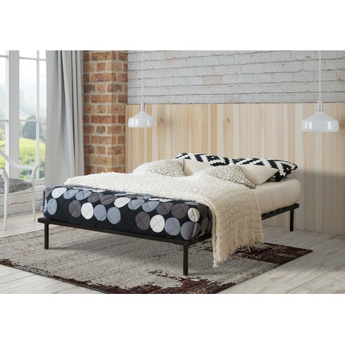 Rawson & Co Black York Metal Base Ensemble Bed Frame Temple & ster