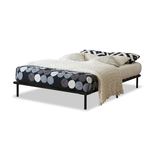 Rawson & Co Black York Metal Base Ensemble Bed Frame Temple & ster