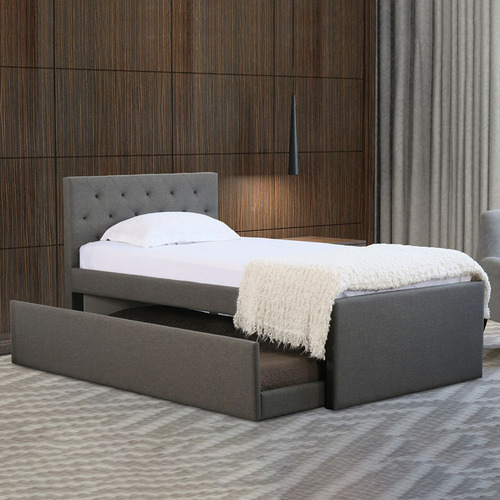 Rawson Co Rolla King Single Bed With Trundle Temple Webster Rawson Co Rolla King Single Bed With, Trundle Bed Spring King Size