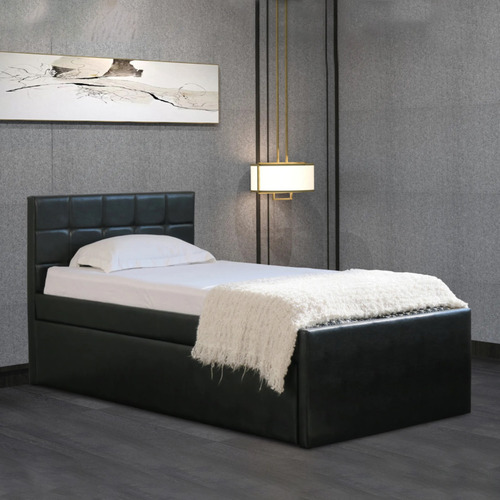 Rawson & Co Vivian King Single Faux Leather Trundle Bed & Reviews