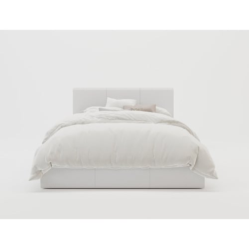 Como-PU-Leather-Gas-Lift-Storage-Bed-Frame