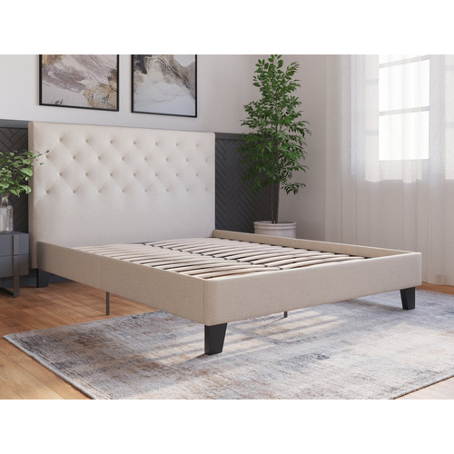 Light-Beige-Oxford-Bed-Frame
