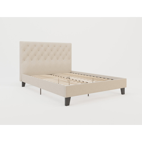 Light-Beige-Oxford-Bed-Frame