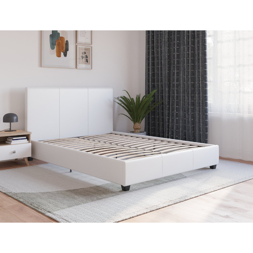 White-Como-PU-Leather-Bed-Frame-WHITEPRADABED