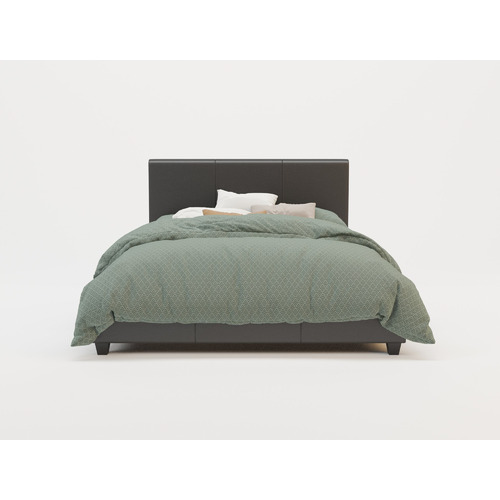 Black-Como-PU-Leather-Bed-Frame-BLACKPRADABED