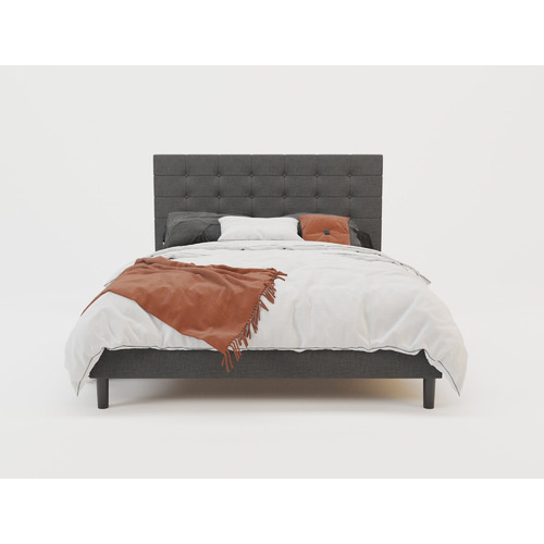 Charcoal-Kylie-Buttoned-Upholstered-Bed-Frame-CHARCOAL