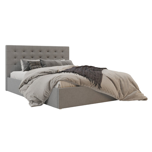 Grey-Kylie-Upholstered-Gas-Lift-Storage-Bed-Frame