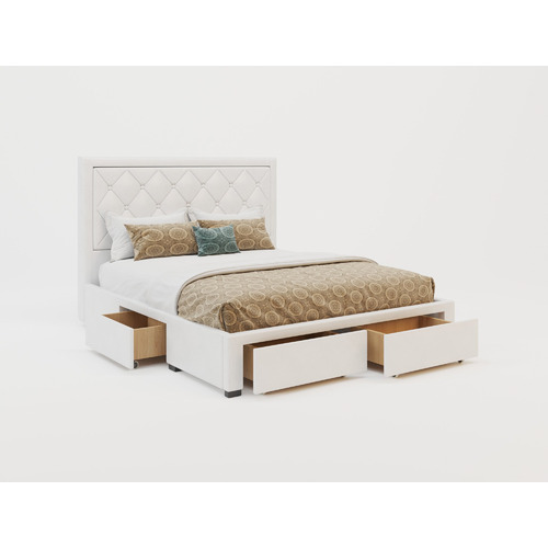 White-Miles-Faux-Leather-Bed-Frame-with-Storage