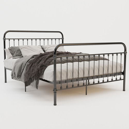 Black-Carter-Metal-Bed-Frame-MONACOBLACK