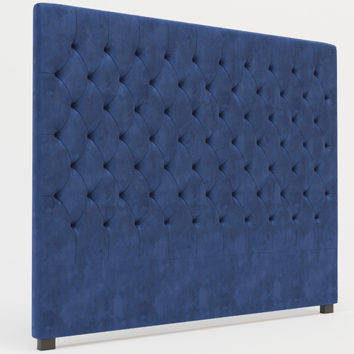 Blue-Modern-Classic-Mansory-Velvet-Bedhead