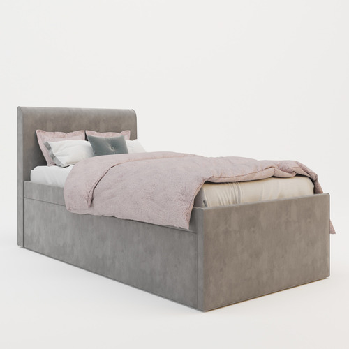 Selina-Velvet-King-Single-Bed-with-Trundle