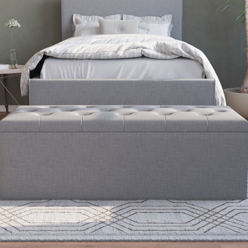 Oxford-Velvet-Storage-Ottoman-Bench