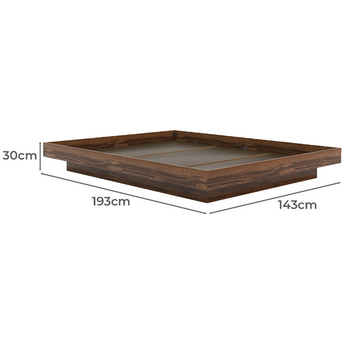 Walnut Apollo Bed Frame
