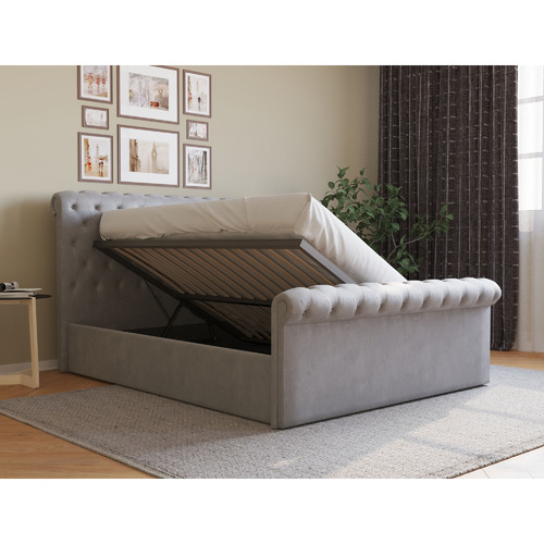 Draco Velvet Bed