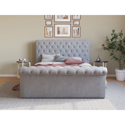 Draco Velvet Bed