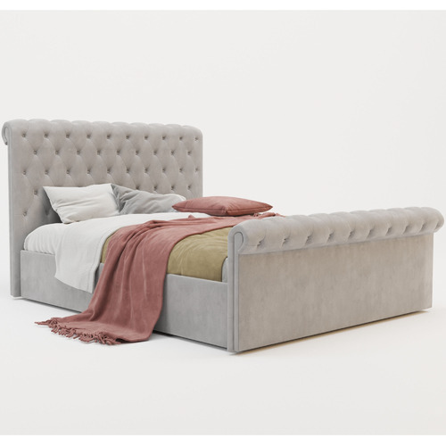 Draco Velvet Bed