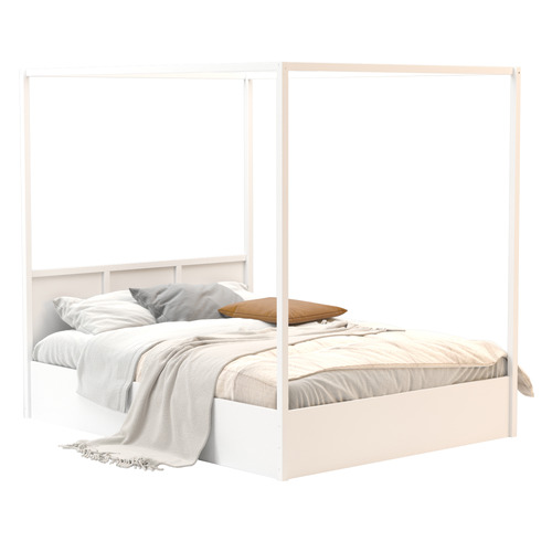 Olsen Pine Wood Gas Lift Storage Bed Frame