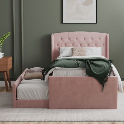 Jordanov-Upholstered-King-Single-Bed-with-Trundle