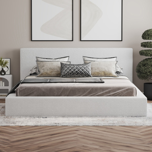 Hamish Boucle Bed